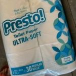 Presto! Mega Roll Toilet Paper, Ultra-Soft, 6 Count (Pack of 4), 24 Family Mega Rolls = 120 regular rolls