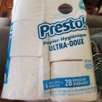 Presto! Mega Roll Toilet Paper, Ultra-Soft, 6 Count (Pack of 4), 24 Family Mega Rolls = 120 regular rolls