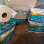 Angel Soft Toilet Paper with Fresh Linen Scent. 48 Mega Rolls = 192 Regular Rolls. 2-Ply Bath Tissue