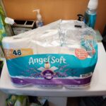 Angel Soft Toilet Paper with Fresh Linen Scent. 48 Mega Rolls = 192 Regular Rolls. 2-Ply Bath Tissue