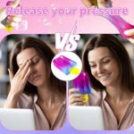 ice cream squeeze squishy, slow rising sensory fidget toy, soft & stretchy ice cream cone squishy pack for stress relief, summer sensory toys easter basket stuffers party favors for kids adults(1pc)